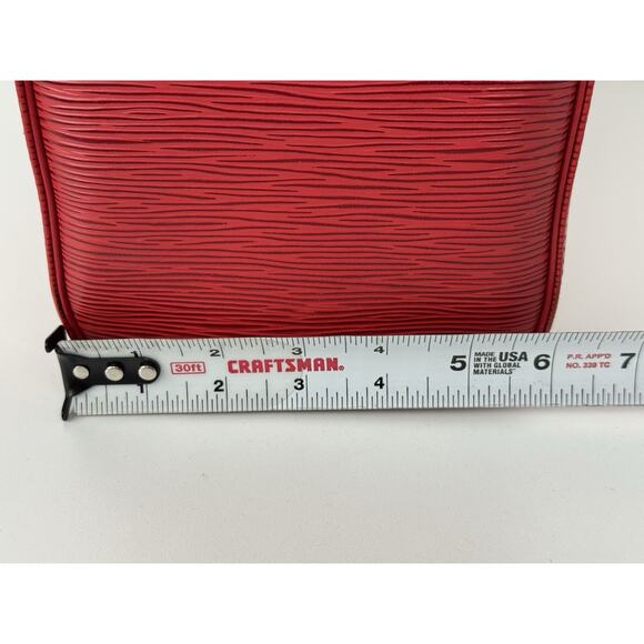 Louis Vuitton Epi Speedy 25 Handbag Castillan Red Leather - Picture 13 of 16